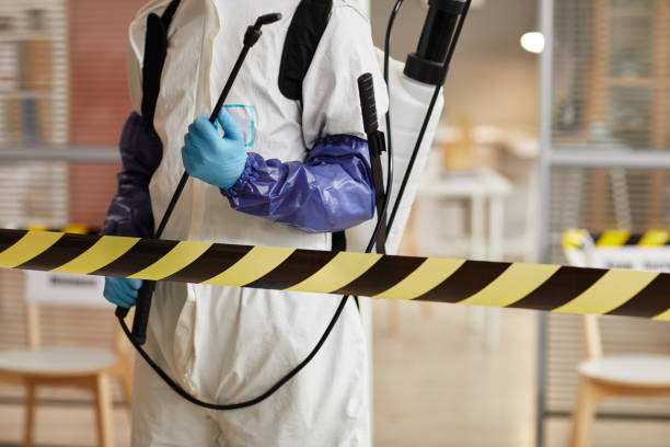 Professional Biohazard technician working in Clifton, TX
